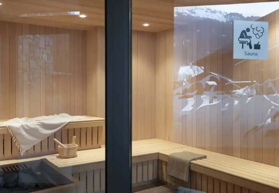 Laska, Les Contamines (self catered apartments) - Sauna