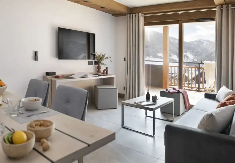 Laska, Les Contamines (self catered apartments) - Typical 2 bed prestige apartment style