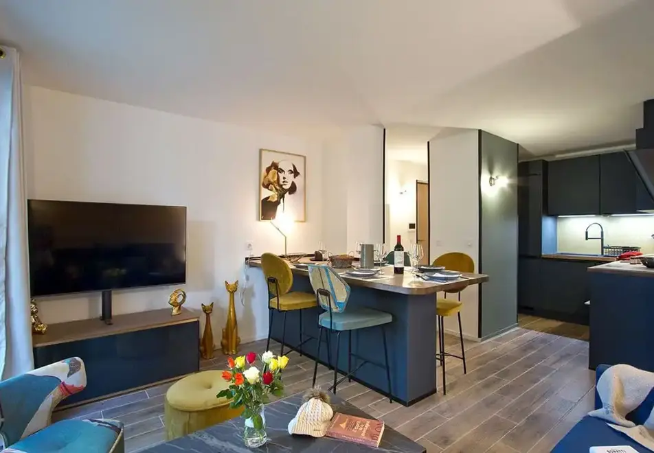 Provencal, Les Deux Alpes (self catered apartments) - Typical apartment style