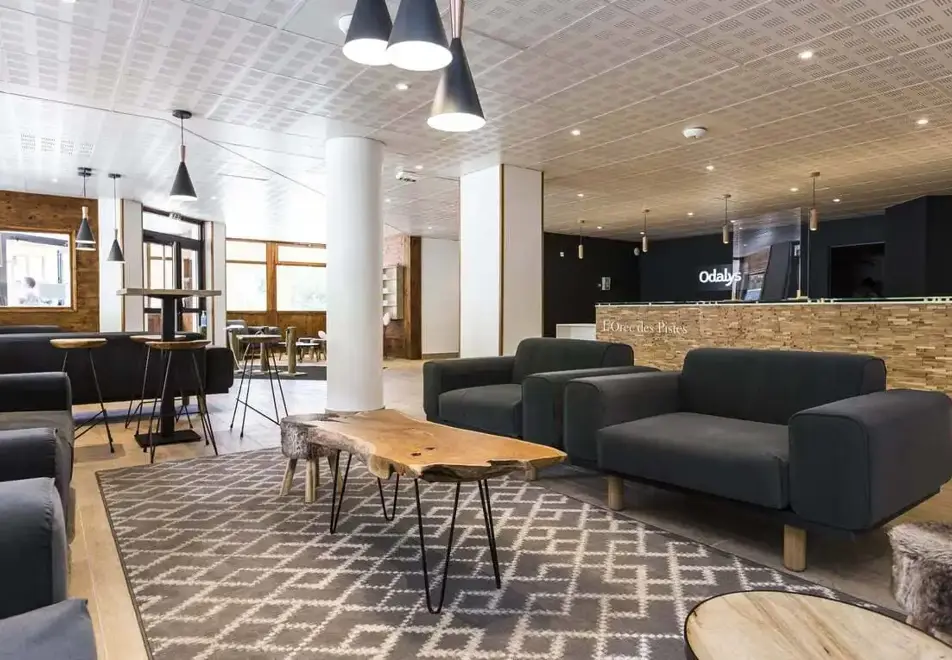l'Oree des Pistes, St Sorlin d'Arves (self catered apartments) - Reception