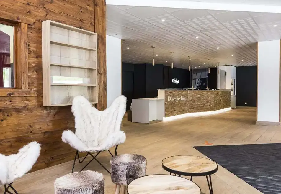 l'Oree des Pistes, St Sorlin d'Arves (self catered apartments) - Reception