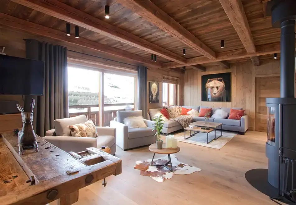 Lis, Les Deux Alpes (self catered chalet) - Seating area