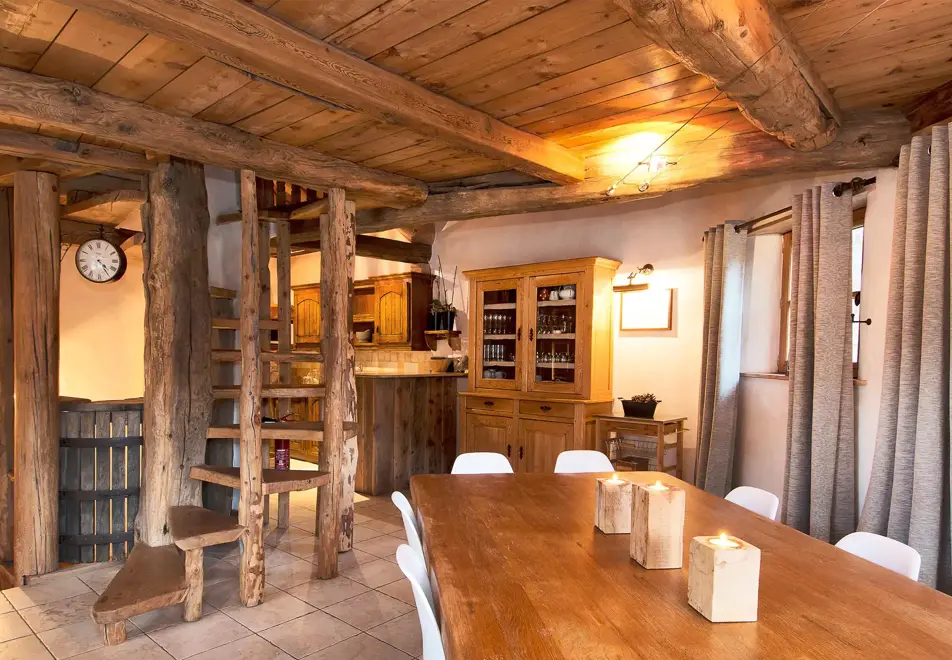 Chalet Arosa, Val d'Isere (self catered or catered chalet) - Dining area