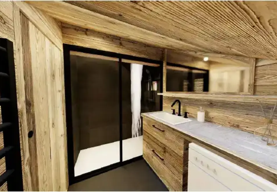 Eperviere apartment, St Martin de Belleville (self catered apartment) - Artists impression