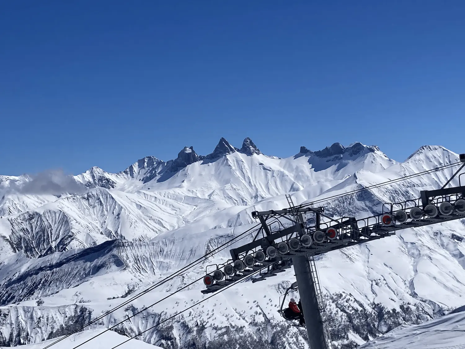 Les Aiguilles Darves And The Tete De Chat