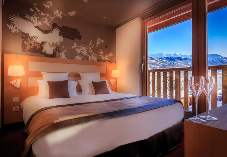 Grand Aigle, Serre Chevalier (hotel) - Bedroom