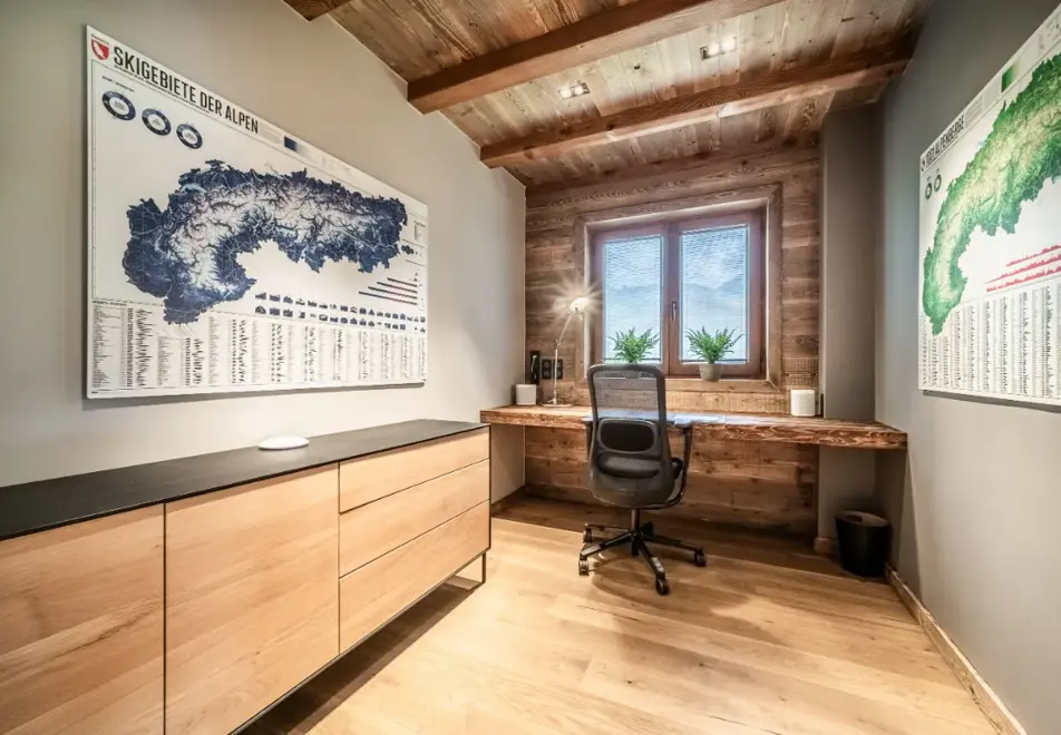 Chalet Kerasia, Morzine (self catered chalet) - Office space