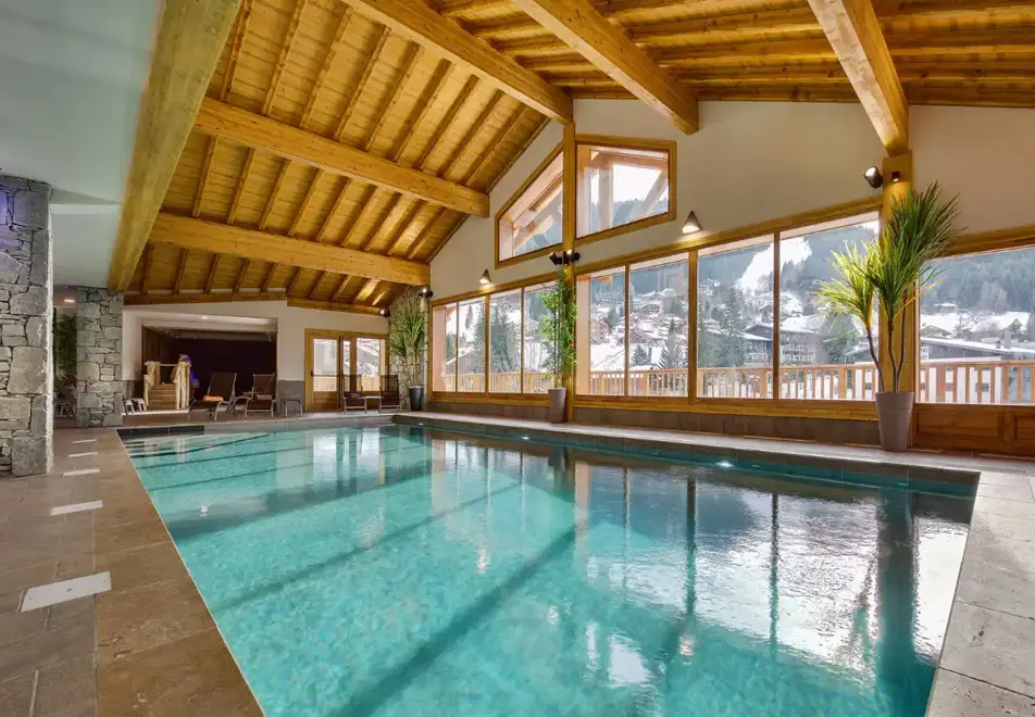 Les Chalets de Leana, Les Carroz (self catered apartments) - Indoor Pool