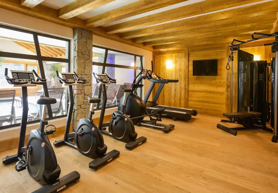 Les Chalets de Leana, Les Carroz (self catered apartments) - Gym