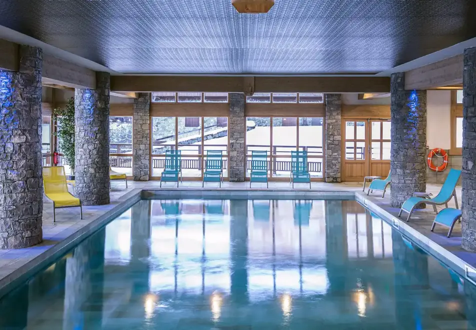 Grange aux Fees, Valmorel (self catered apartments) - Indoor Pool