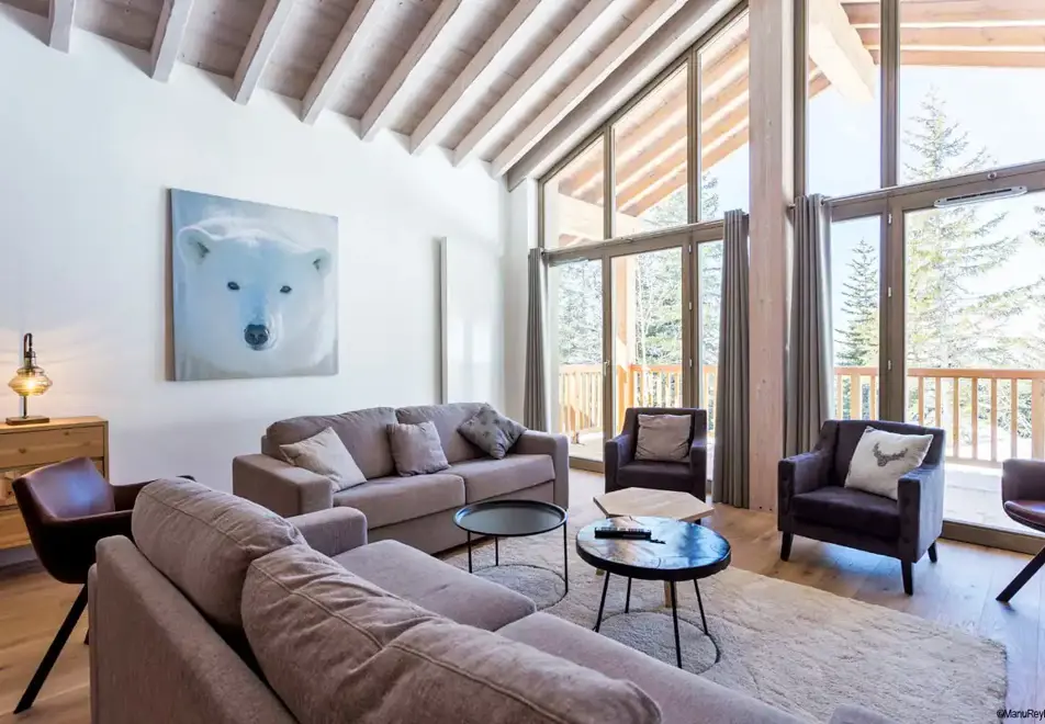 Hameau de Barthelemy, La Rosiere (self catered apartments) - 4 bedroom duplex apartment