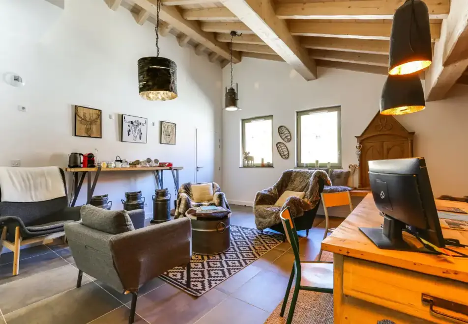 Hameau de Barthelemy, La Rosiere (self catered apartments) - Reception