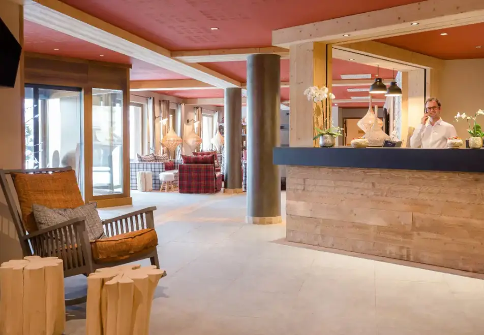 Le Cle des Cimes, Areches Beaufort (self catered apartments) (©MReyboz) - Reception