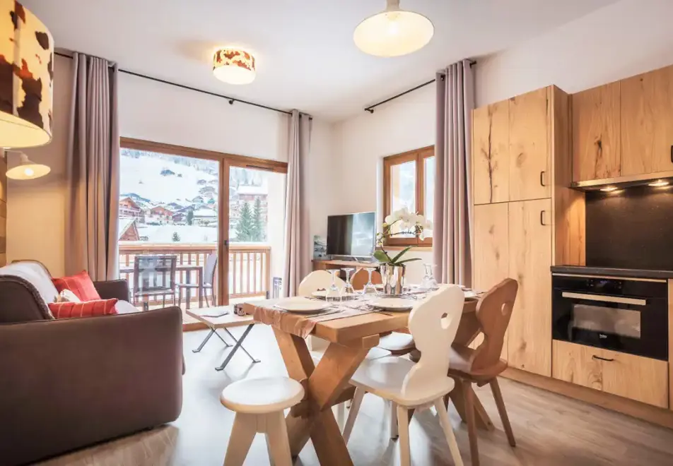 Le Cle des Cimes, Areches Beaufort (self catered apartments) (©MReyboz) - Apartment