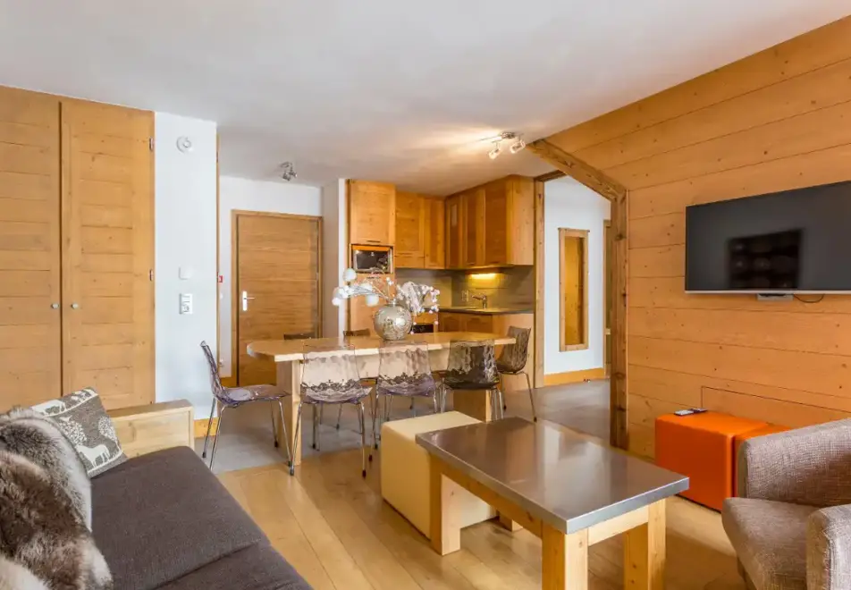 Santa Terra, Tignes les Brevieres (self catered apartments) - 3 bed duplex 8 