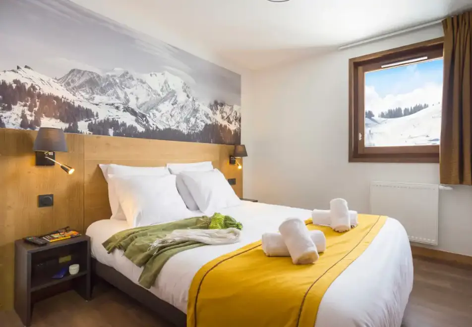 Chalet des Cimes, Les Saisies (self catered apartments) (©M.Reyboz) - Double bedroom