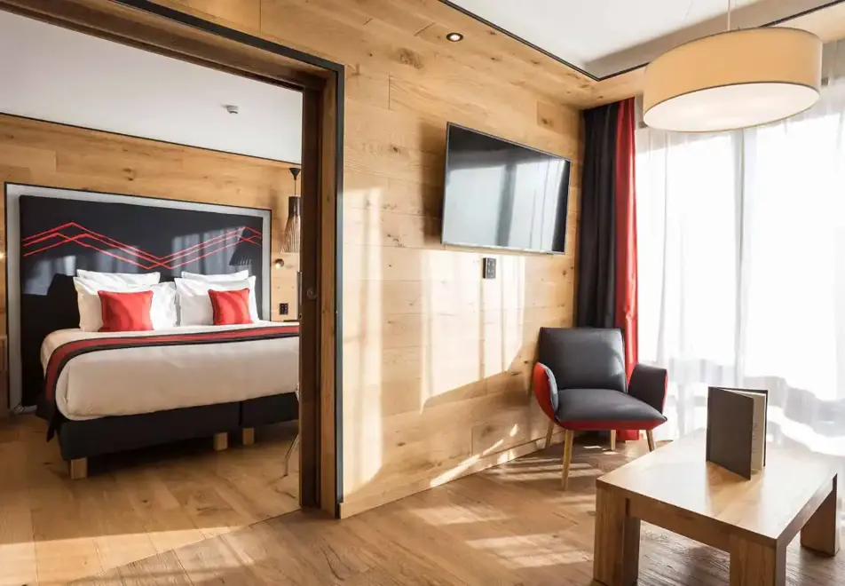 Alparena, La Rosiere (Apartments & Hotel) - Typical 1 bed alcove 4 apartment style