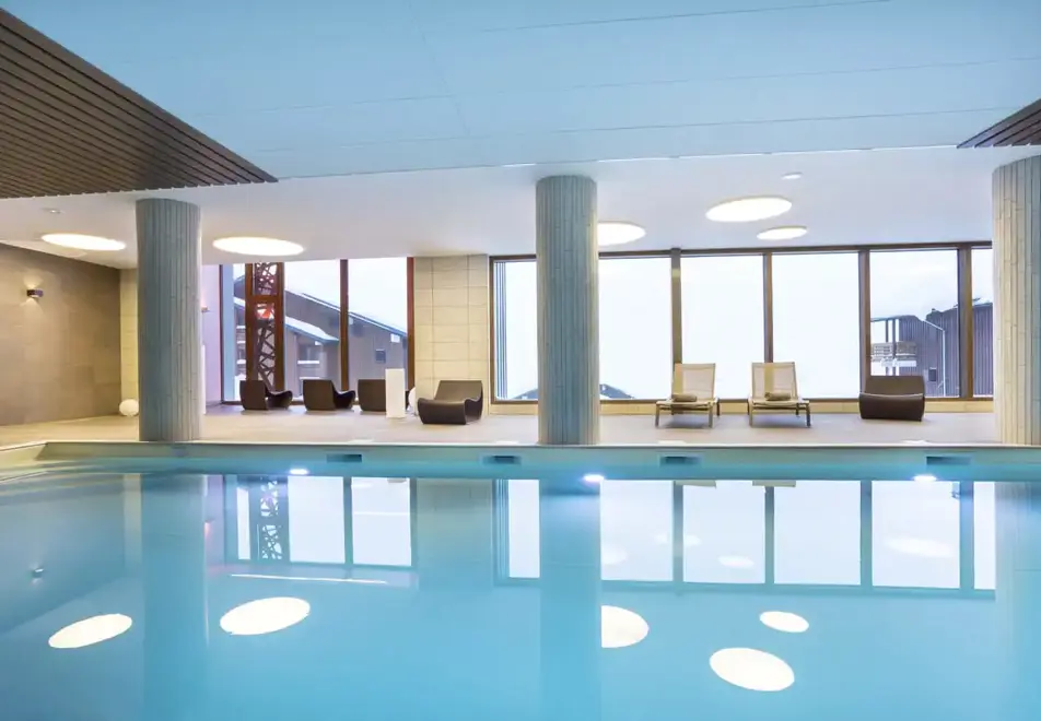 Chalet des Cimes, Les Saisies (self catered apartments) (©M.Reyboz) - Indoor pool