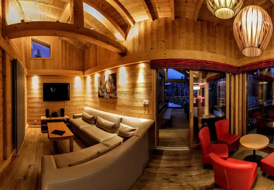 Chalet Delphine, Les Gets (self catered chalet) - Lounge