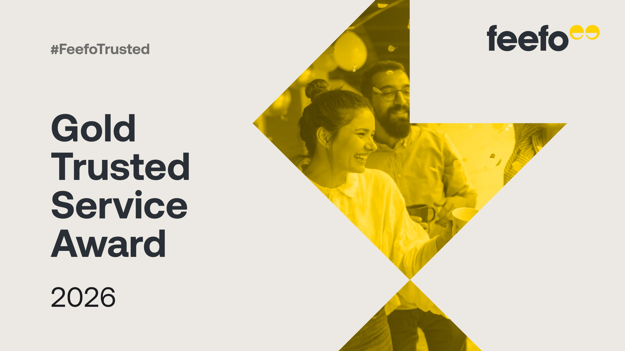 Feefo Gold Trusted Service Award