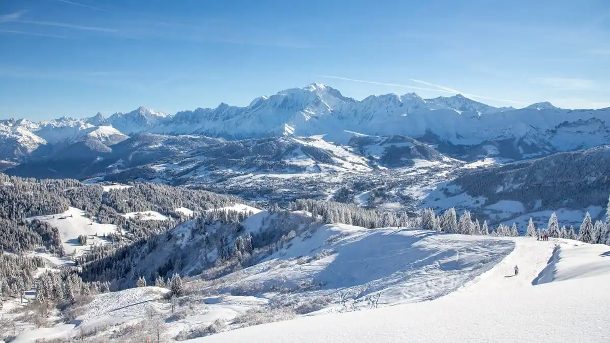 Combloux ski area (©Rickards)