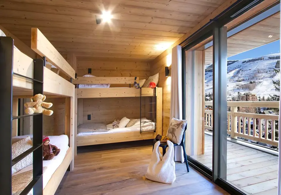 Panthere des Neiges, Les Deux Alpes (self catered chalet) - Bunk room