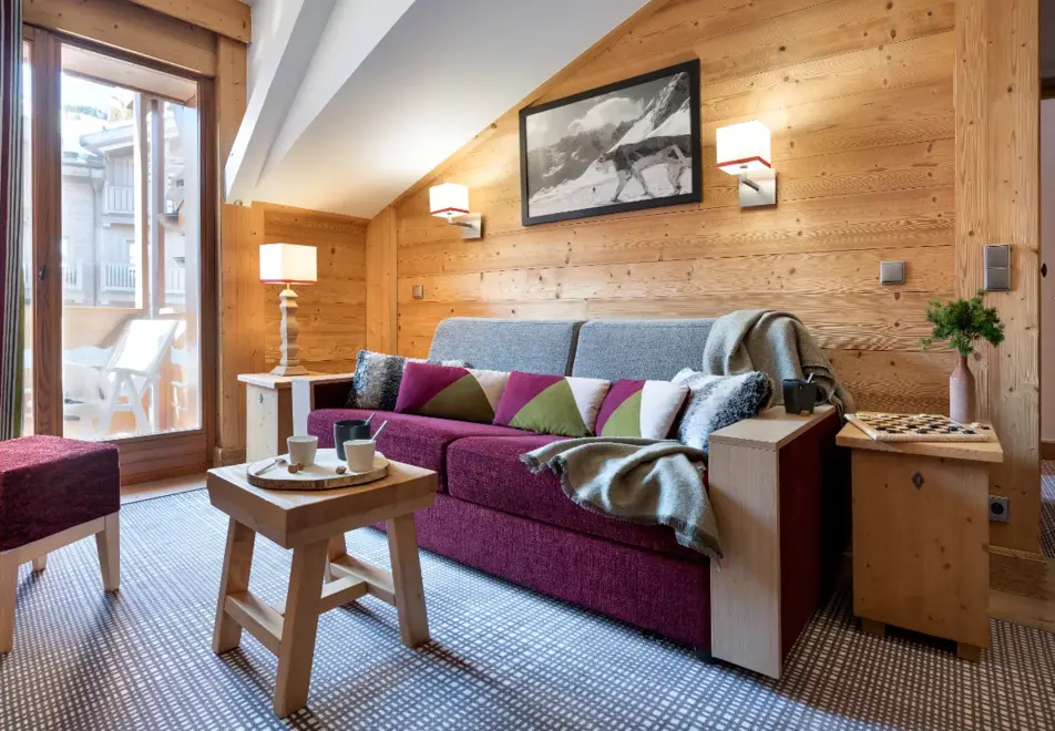 Chalets du Forum, Courchevel (self catered apartments) - Typical apartment style
