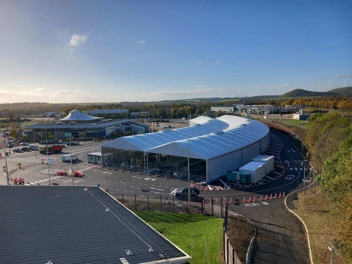 EES Registration Hall Eurotunnel