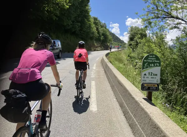Road Cycling In Alpe D'huez Team Training Xavier Shared May25