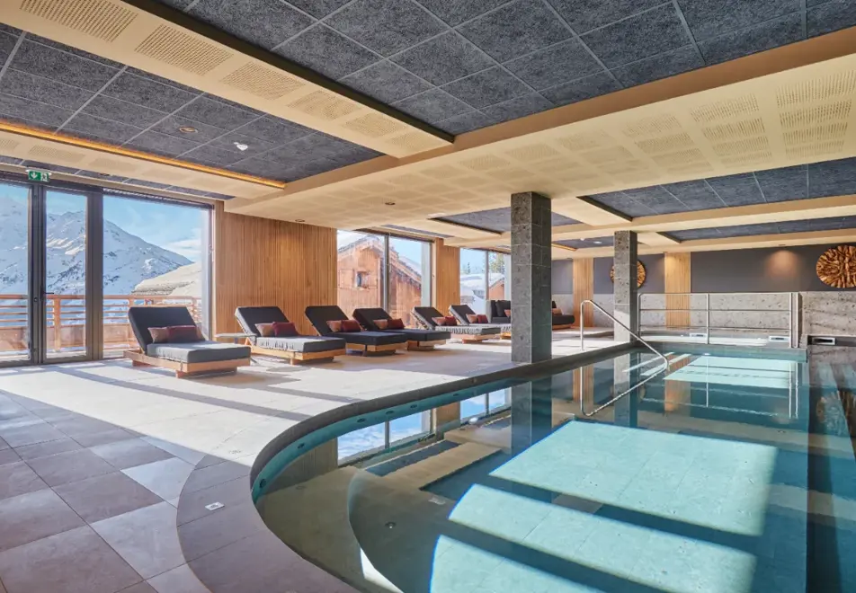 l'Ecrin Blanc, La Rosiere (self catered apartments) - Indoor heated pool