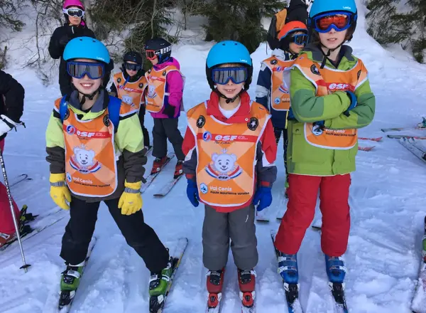 Friends In Ski School In Val Cenis
