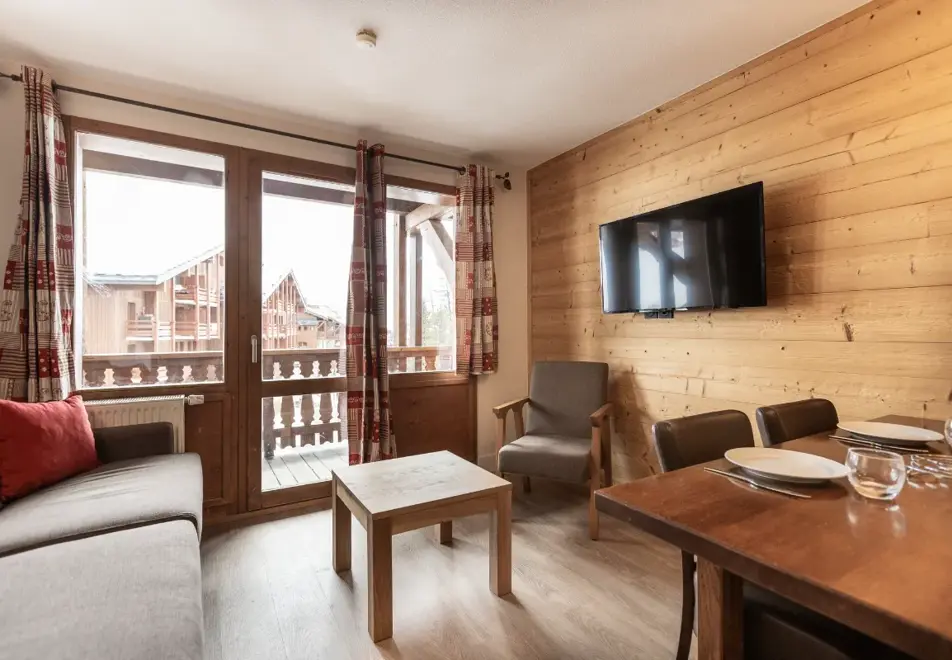 Les Balcons de Belle Plagne, Belle Plagne (self catered apartments) - Typical 2/4 apartment style