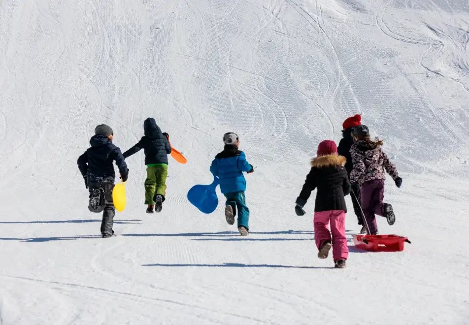 Pralognan-la-Vanoise - Sledging (©Guillaume Grasset)