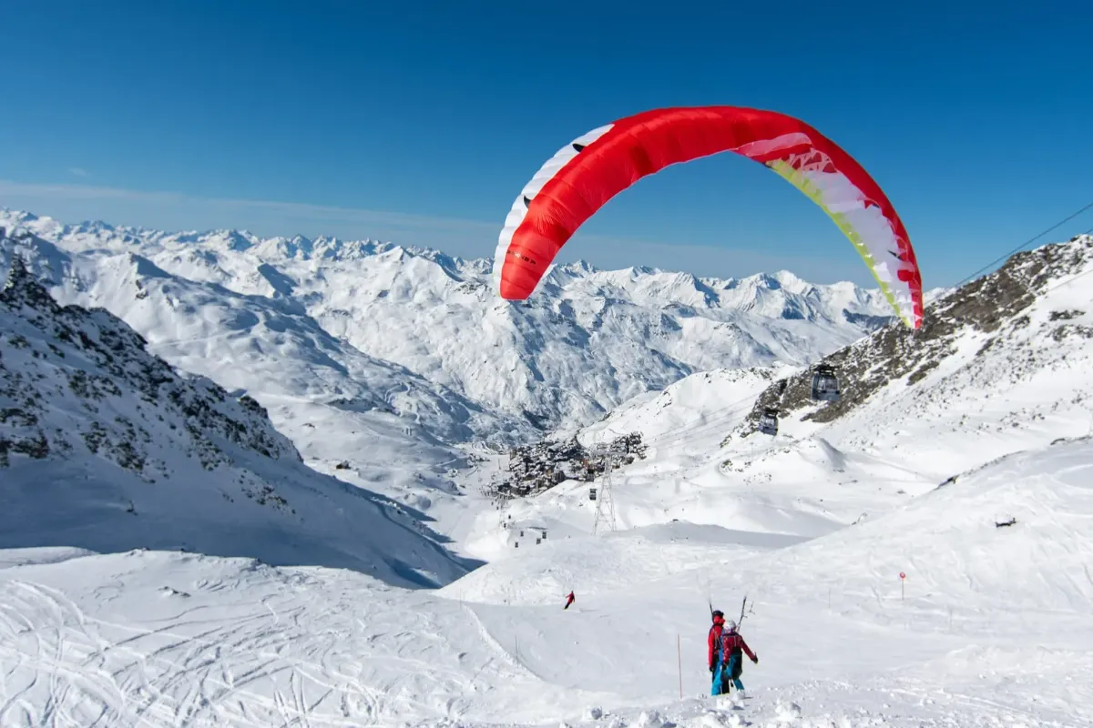 Paragliding Val Thorens