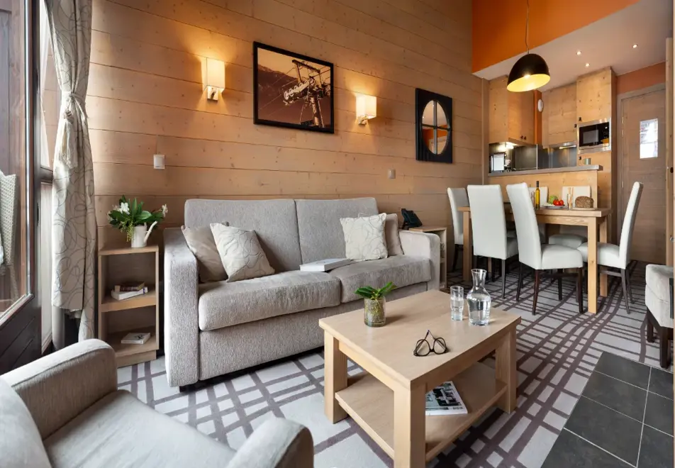 Les Terrasses de Helios, Flaine (self catered apartments) - Typical apartment style
