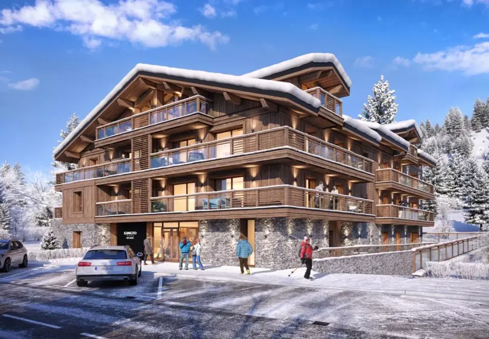 Kangto, Les Gets (self catered apartments) - Artists impression