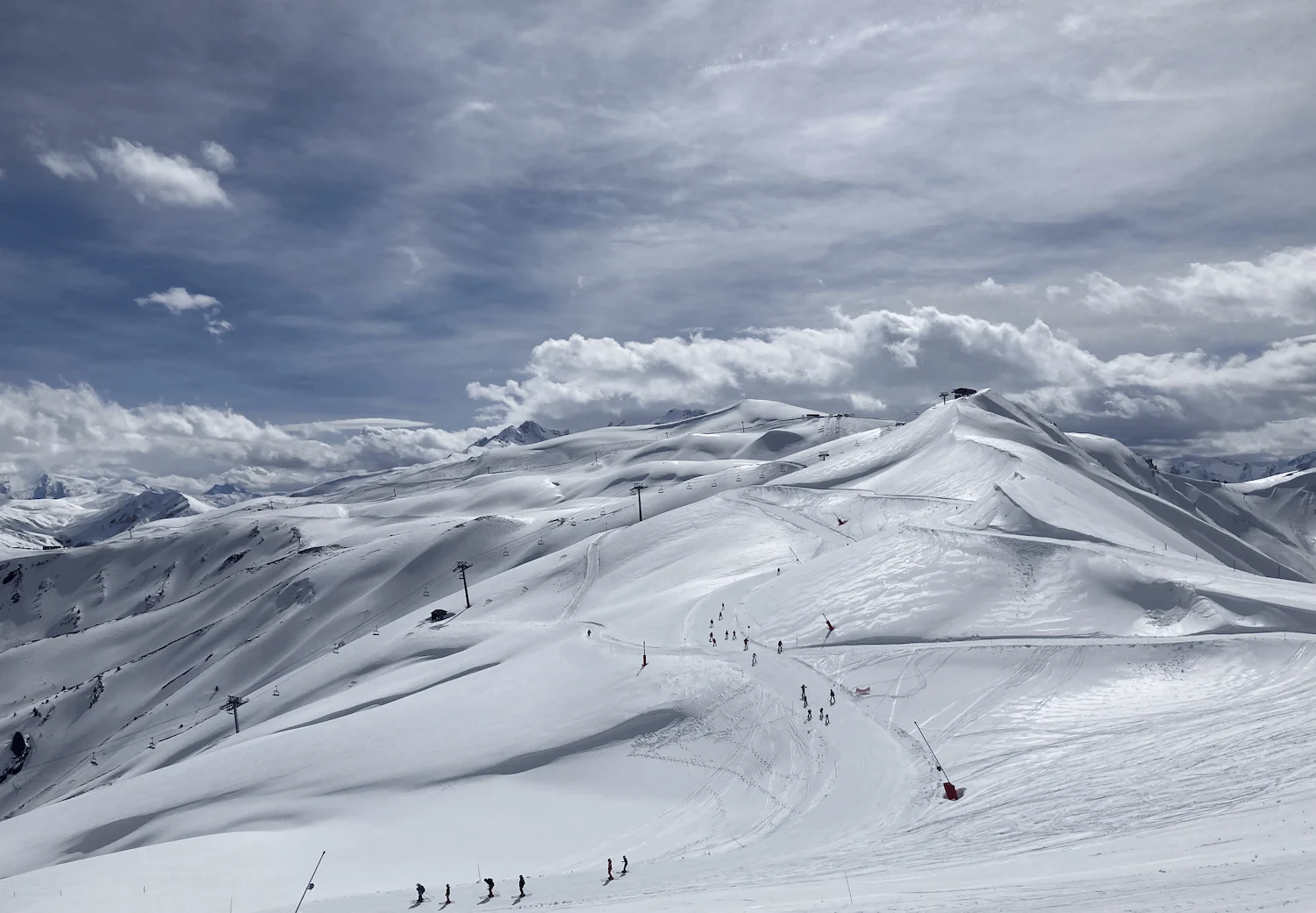 La Toussuire Slopes Apr24