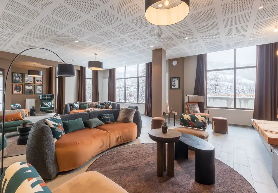 l'Ecrin de Vars, Vars (self catered apartments) - Residence lounge area