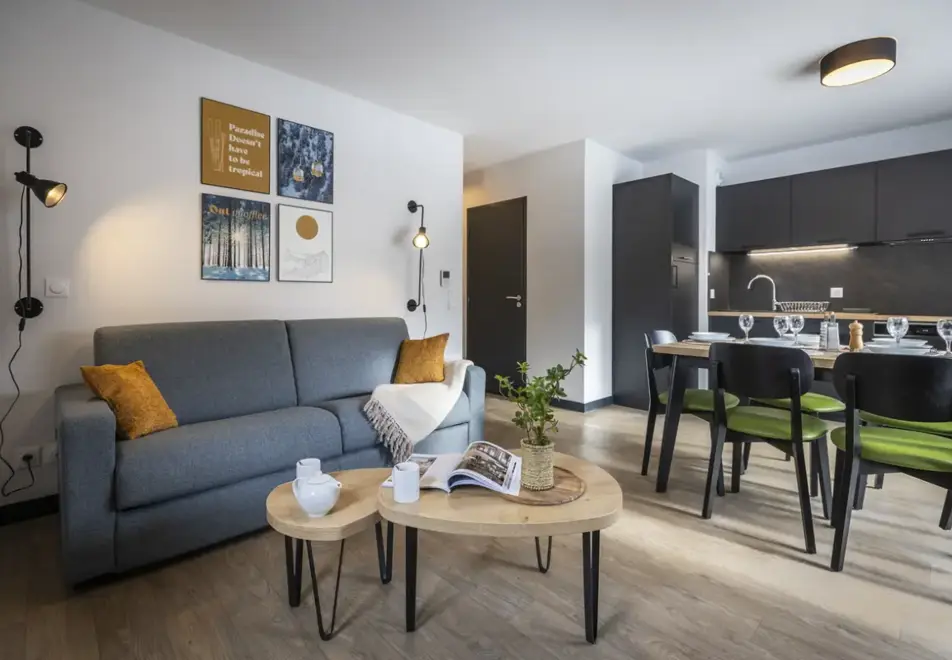 Serra Neva, Serre Chevalier (self catered apartments) - Typical apartment style