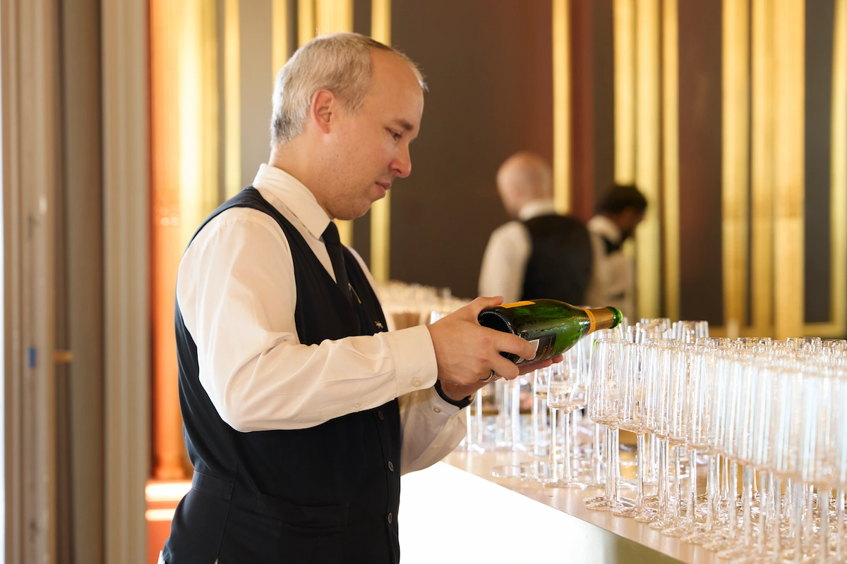 Champagne At The Telegraph Travel Awards