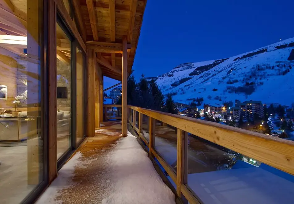 Le Lynx, Les Deux Alpes (self catered chalet) - Balcony