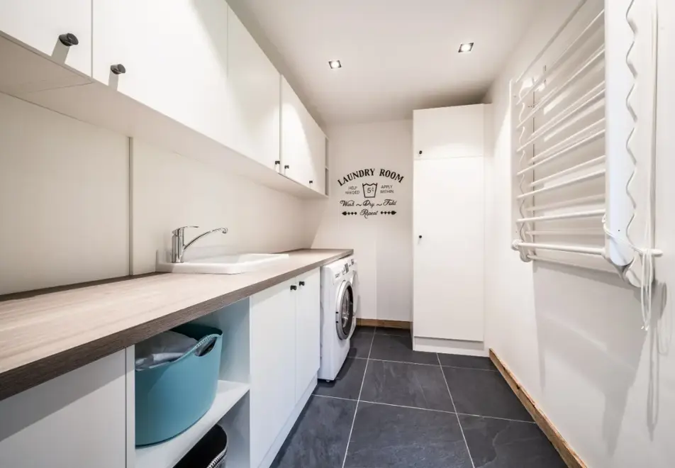 Chalet Kerasia, Morzine (self catered chalet) - Laundry room