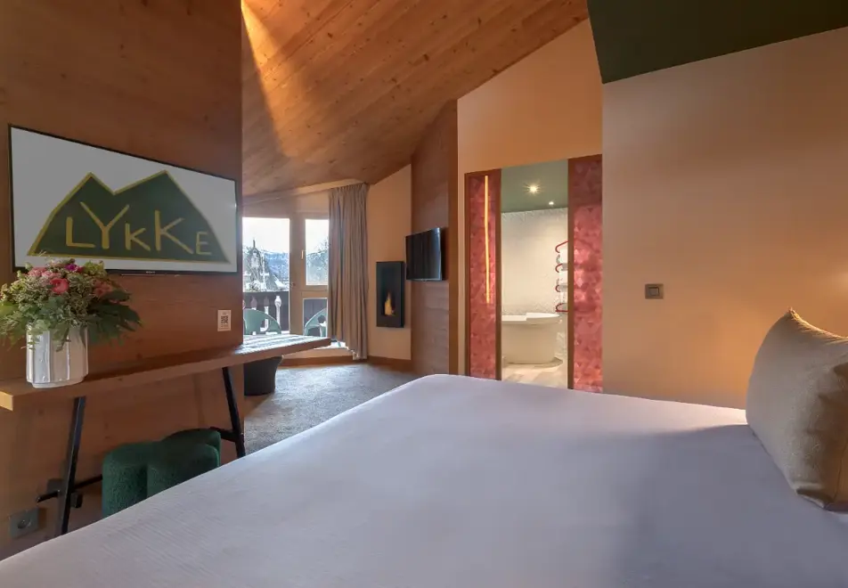Hotel Lykke, Chamonix (hotel) - Typical privilege room style