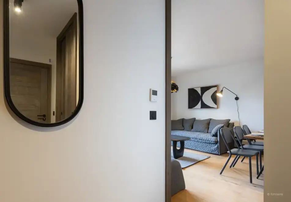 Le Quartz, Peisey Vallandry (self catered apartments) - Typical apartment style